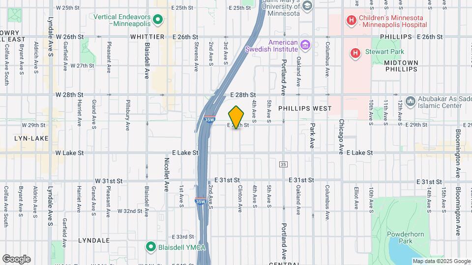 2912 Clinton Ave Mapa y Detalles de la Ubicación