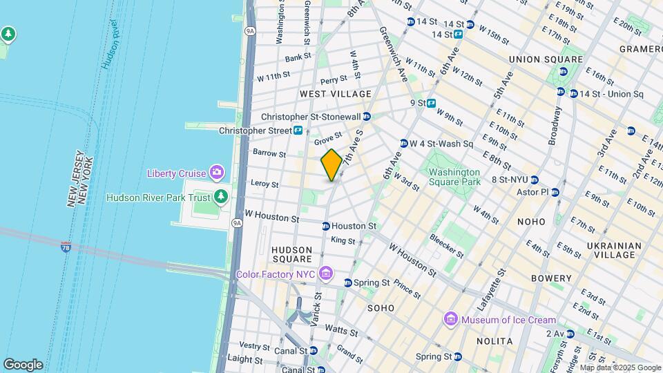53 Leroy St-Unit -5B Mapa y Detalles de la Ubicación