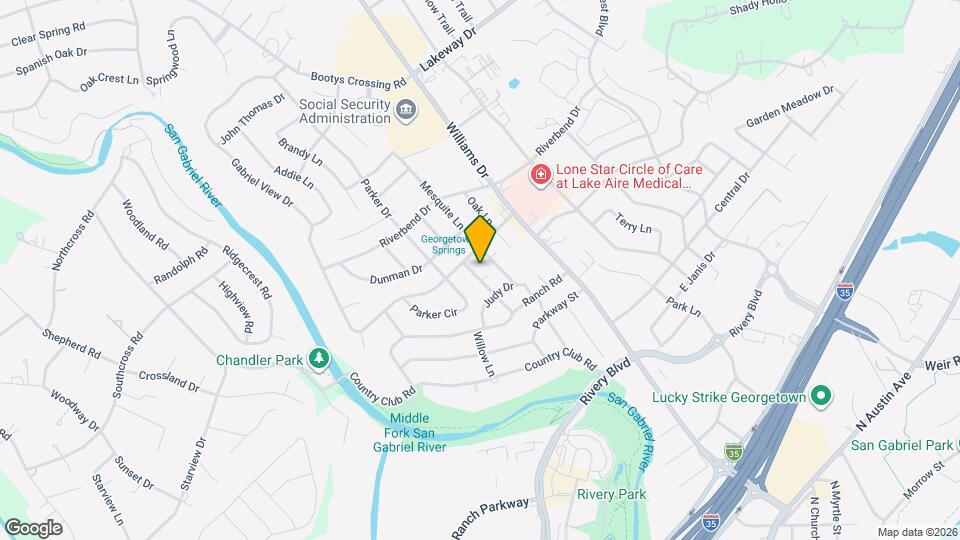 2401 Cottonwood Dr Map and Location Details