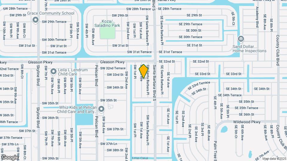 3307 SW 1st Ave Map and Location Details