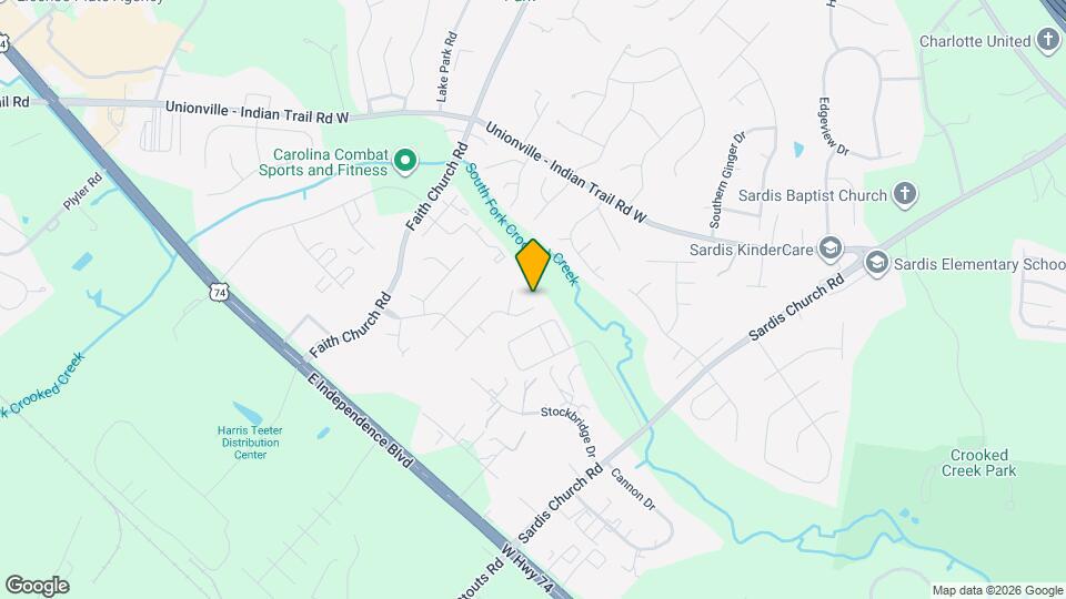 1719 Cottage Creek Rd Map and Location Details