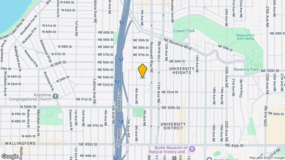 5315 9th Ave NE Map and Location Details