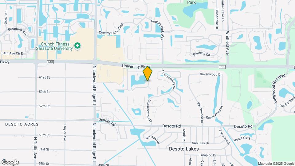 3590 Parkridge Cir Map and Location Details