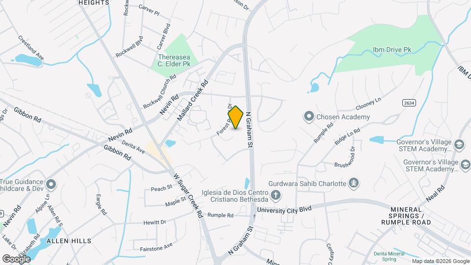 6351 Pink Dogwood Ln, Unit 3 Map and Location Details