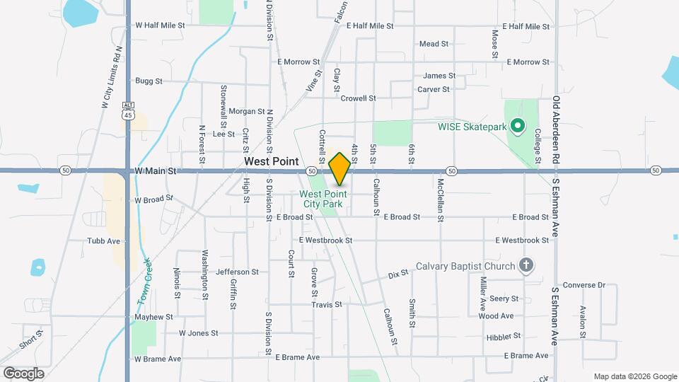 403 E Jordan Ave Map and Location Details