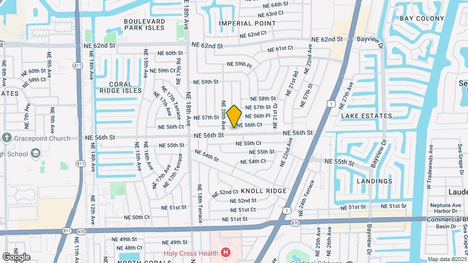 2031 NE 56th St Mapa y Detalles de la Ubicación