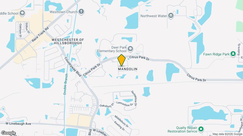 11614 Whiterook Ct Map and Location Details