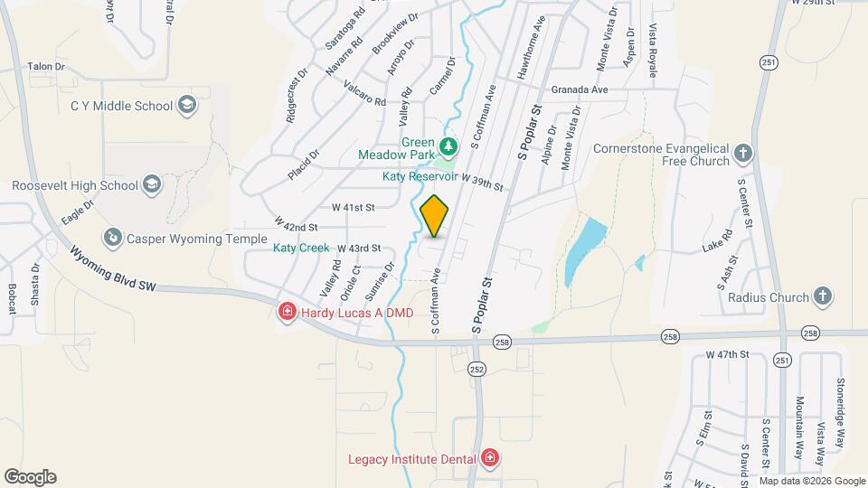 1530 Aryn Ln Mapa y Detalles de la Ubicación
