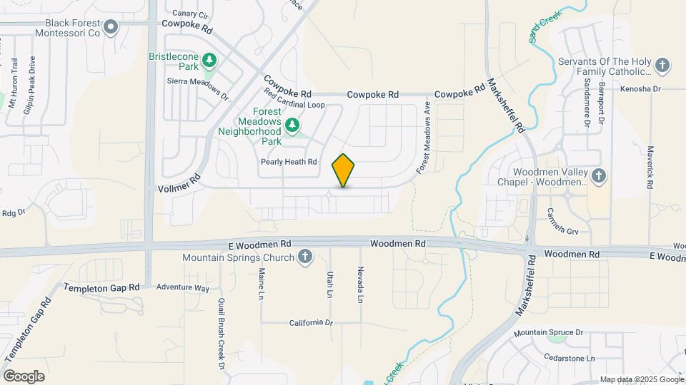 7555 Forest Meadows Ave Map and Location Details