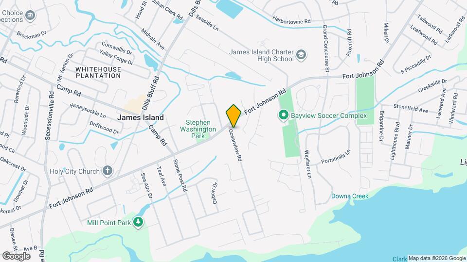 1110 Oceanview Rd Map and Location Details