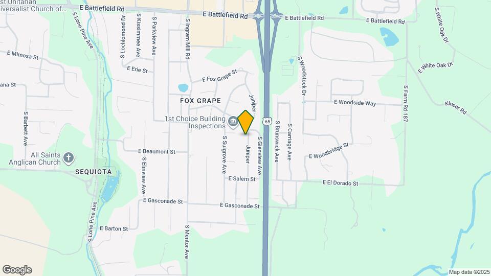 3425 Juniper Map and Location Details