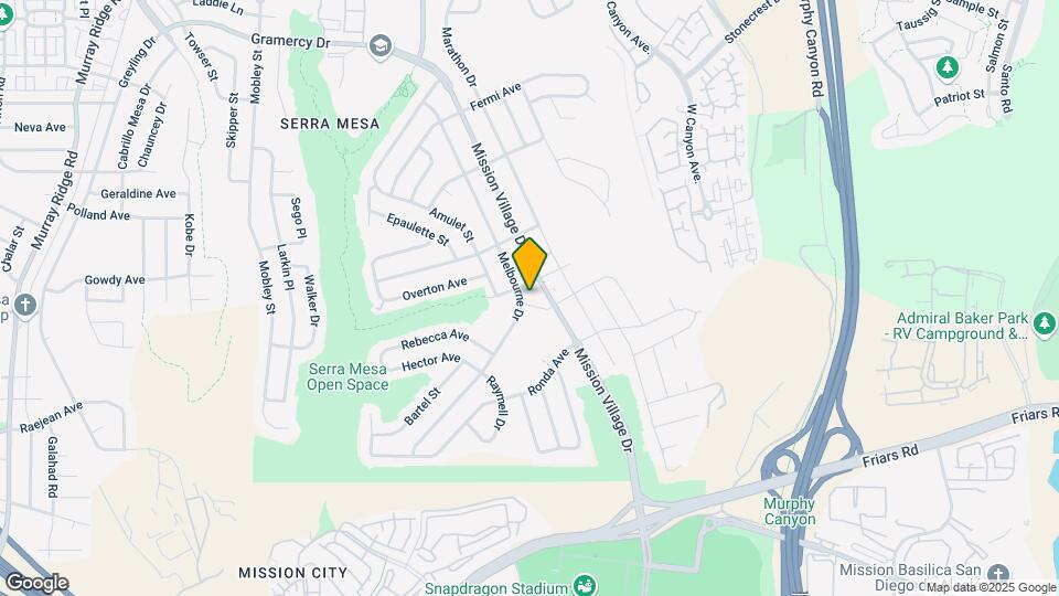 2677 Melbourne Dr Map and Location Details