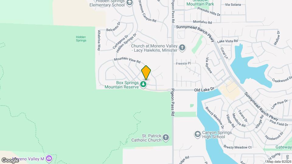 22802 Springdale Dr Map and Location Details