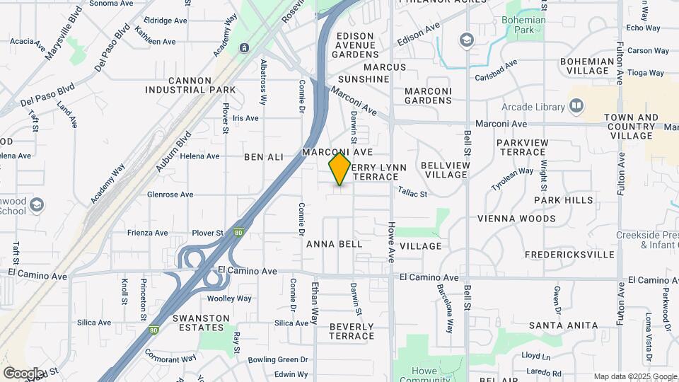 2068 Red Robin Ln Map and Location Details