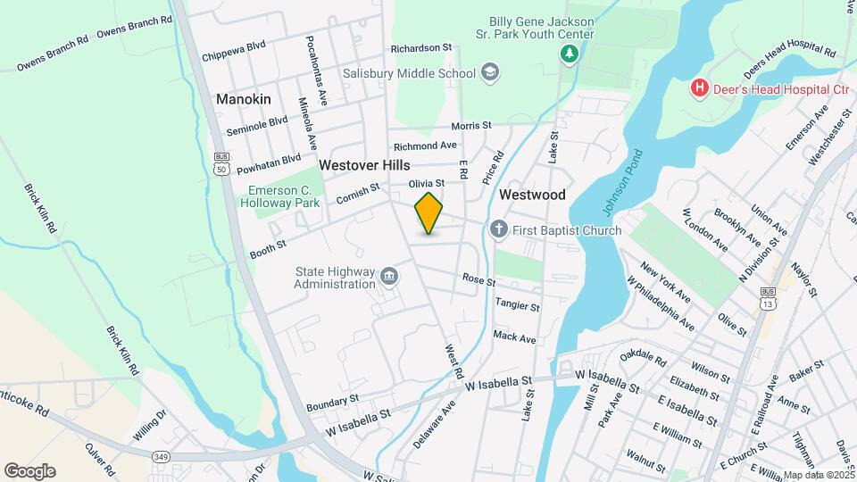 707-737 N Westover Dr Map and Location Details