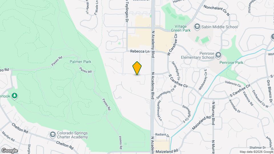 Parkmoor Village Apartments Map and Location Details