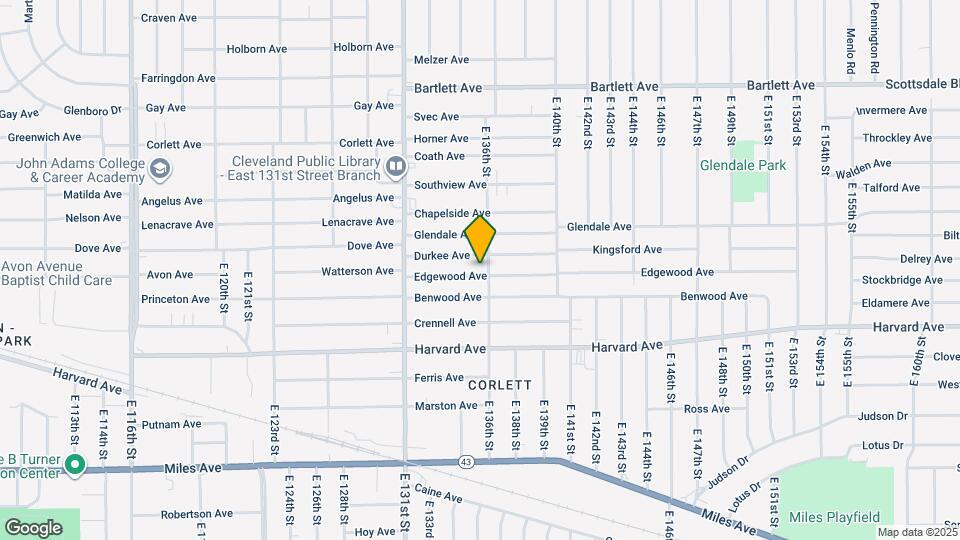 13509 Edgewood Ave Map and Location Details