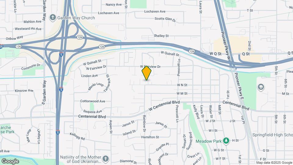 872 W N St Map and Location Details