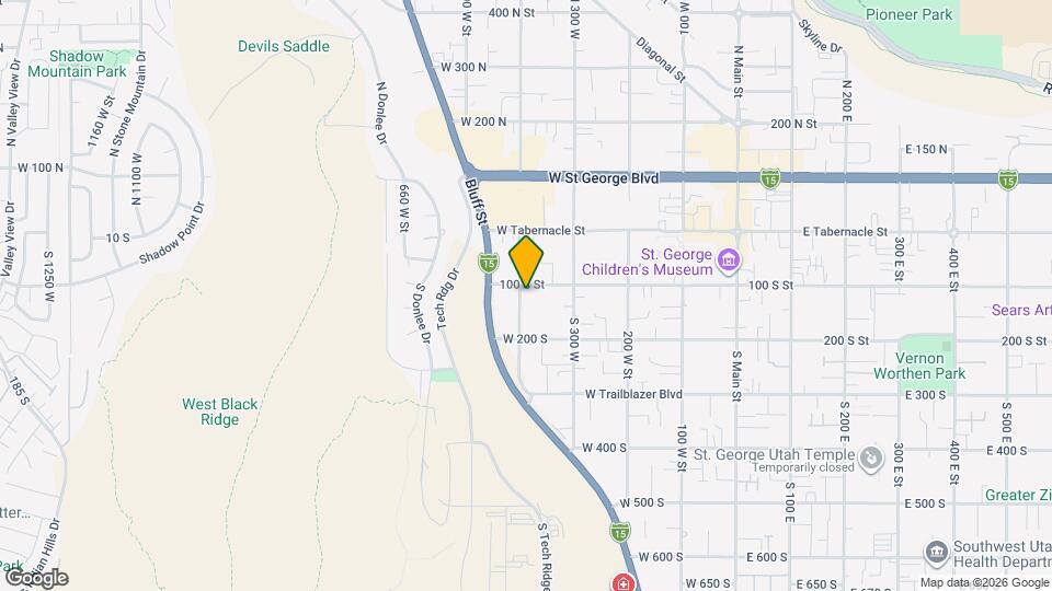 399 W 100 S Mapa y Detalles de la Ubicación