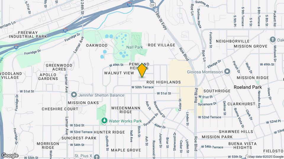 5316 W 50th St Map and Location Details