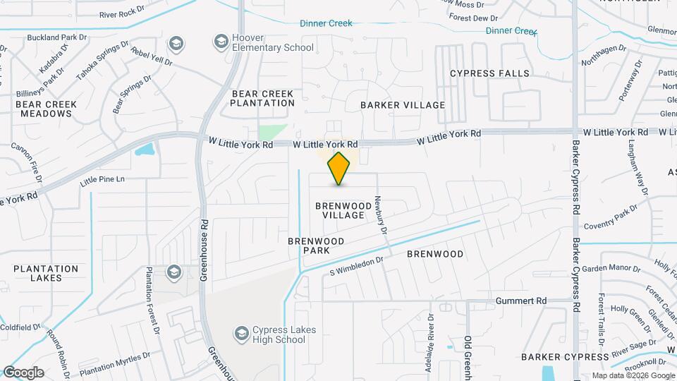 18823 N Lyford Dr Map and Location Details