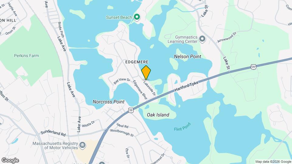 30 Lakeside Dr, Unit Lake apartment Mapa y Detalles de la Ubicación