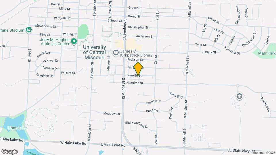 322 Franklin St Map and Location Details