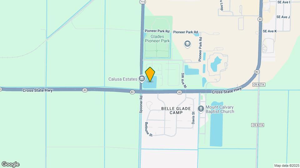 Calusa Estates Mapa y Detalles de la Ubicación