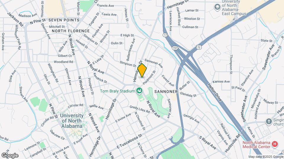 715 Grandview Ave Map and Location Details