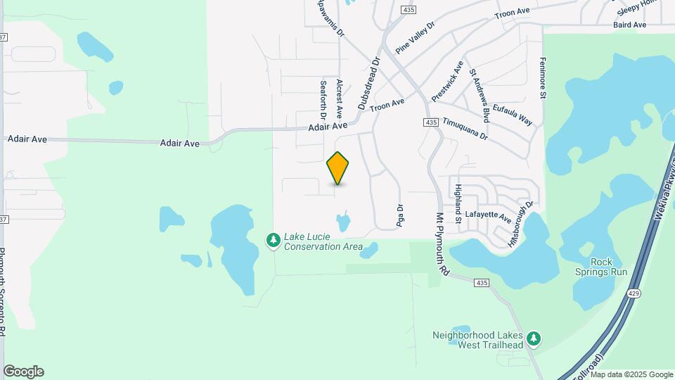 25130 Ironwedge Dr Map and Location Details