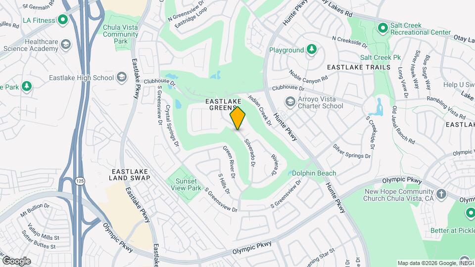 1240 Silverado Dr Map and Location Details