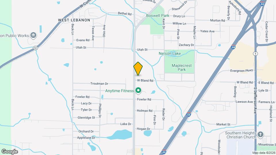 1160 Elm St Map and Location Details