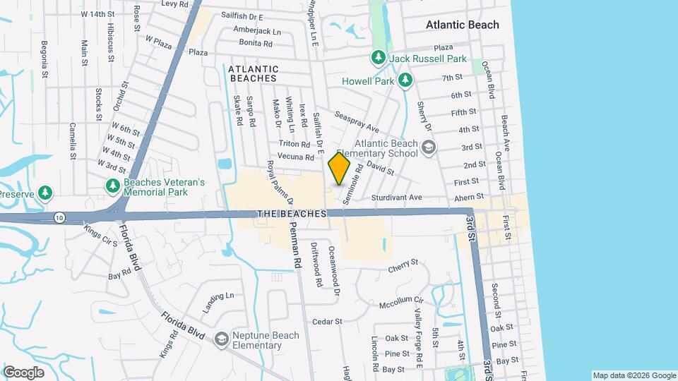 120 Seminole Rd Map and Location Details