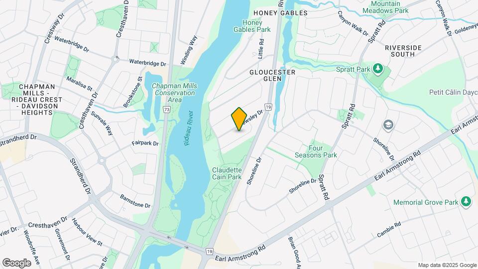 336 Riversedge Crescent Map and Location Details