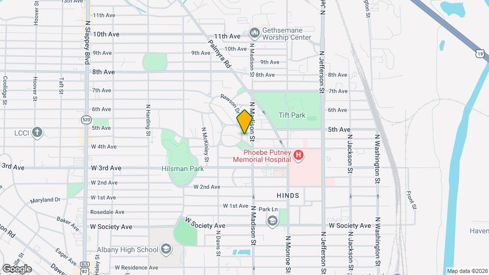 1110 Rawson Cir Map and Location Details