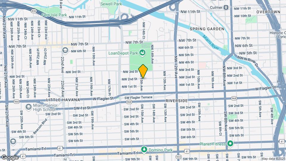 1490 NW 2nd St Map and Location Details