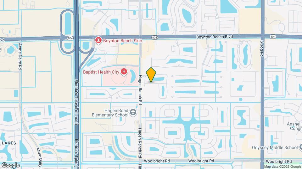 7445 Sarentino Ln Map and Location Details