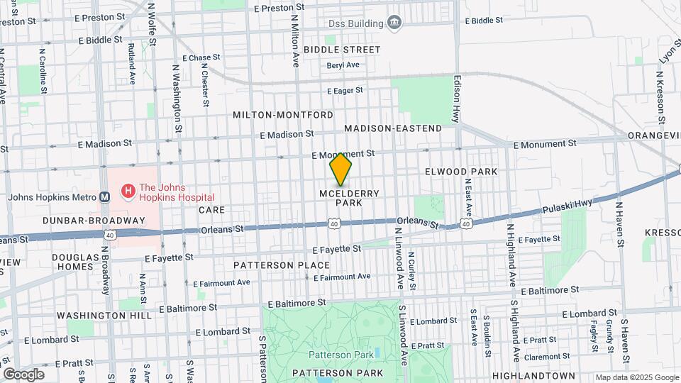 503 N Glover St Map and Location Details