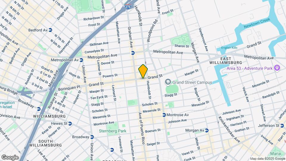 754 Grand St, Unit 4B Map and Location Details