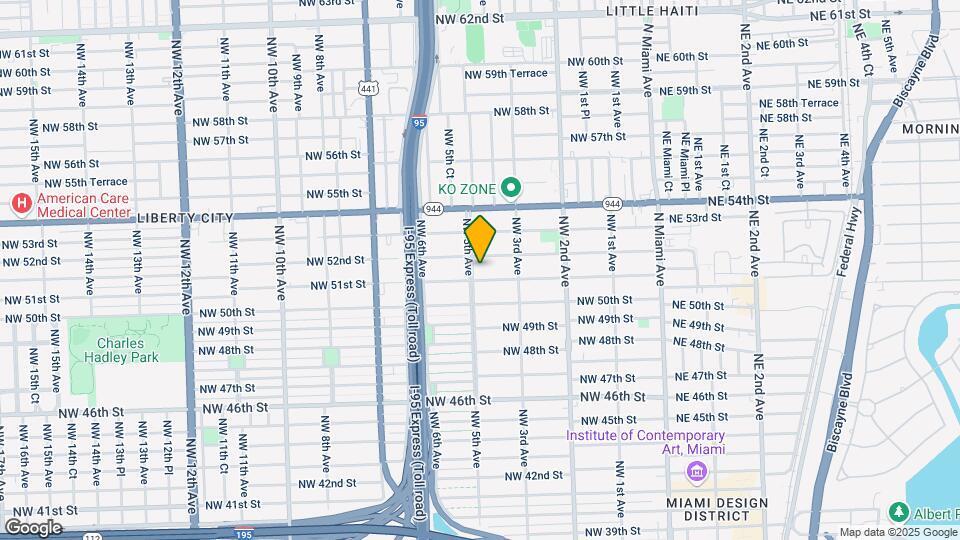5127 NW 5th Ave Map and Location Details
