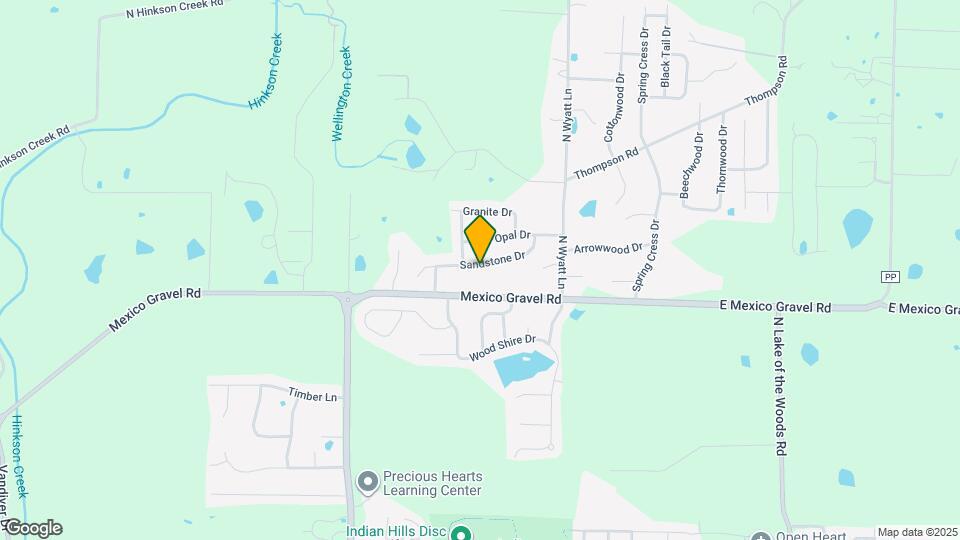 5104 Sandstone Dr Map and Location Details