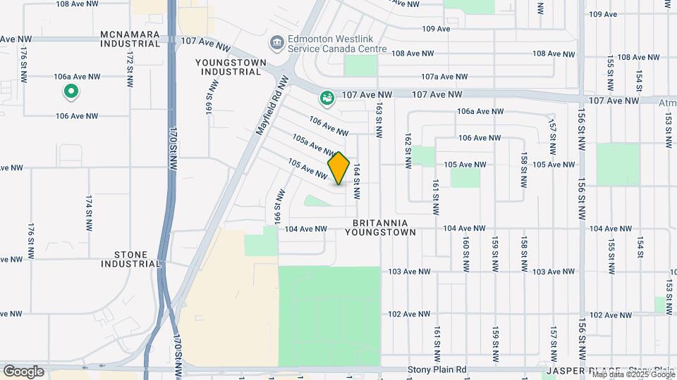 16419-16105 105 Ave NW Map and Location Details