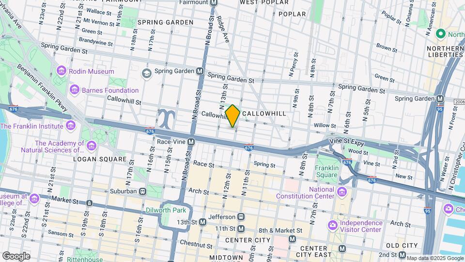 314 N. 12th Street Map and Location Details