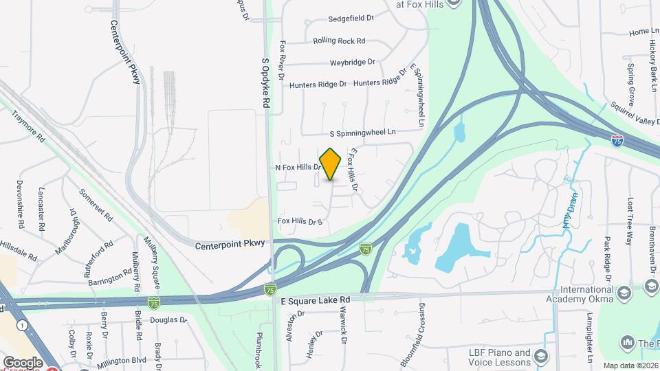 500 N Fox Hills Dr Map and Location Details