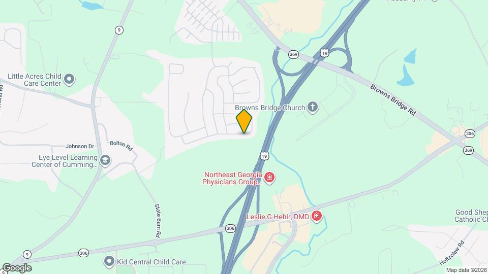 4880 Roseman Trail Mapa y Detalles de la Ubicación