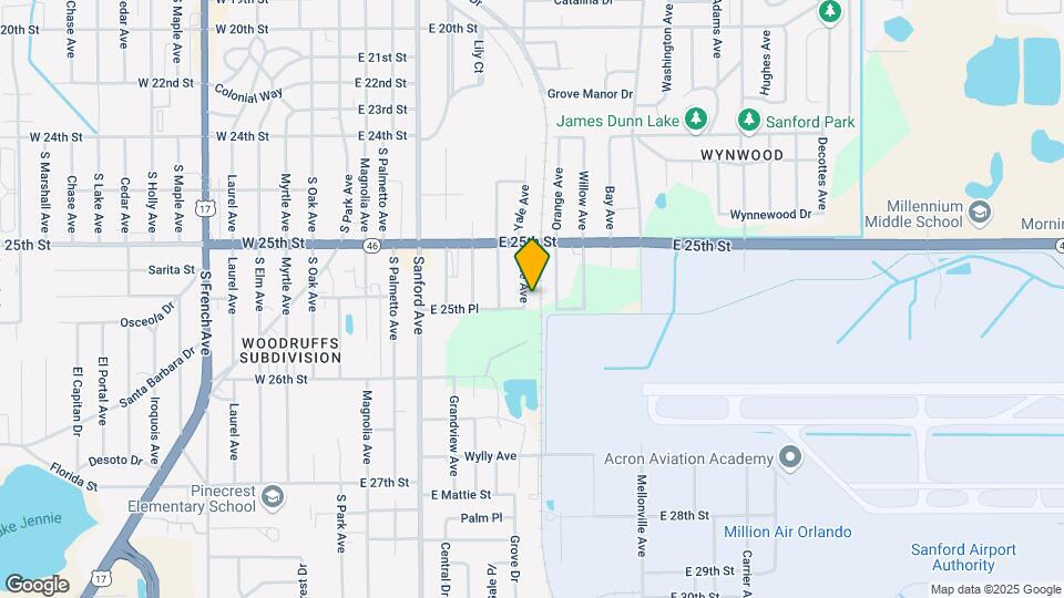 2523 Yale Ave Map and Location Details
