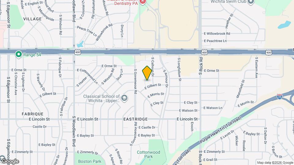 656 S Whittier St Map and Location Details