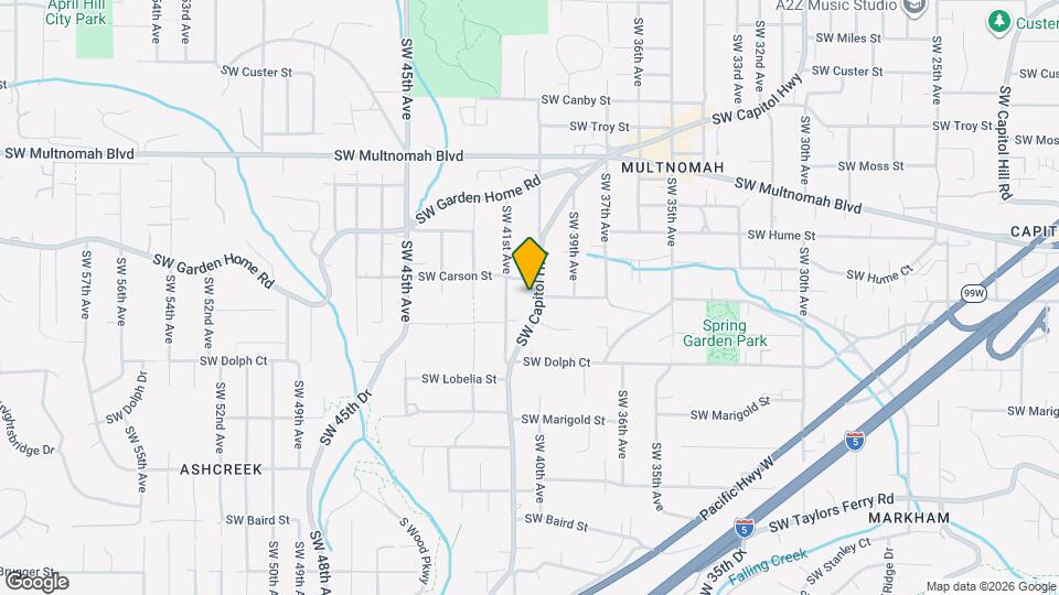 8501 SW Capitol Hwy Map and Location Details