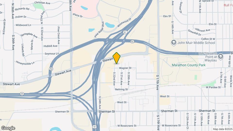 2102 Wegner St Map and Location Details