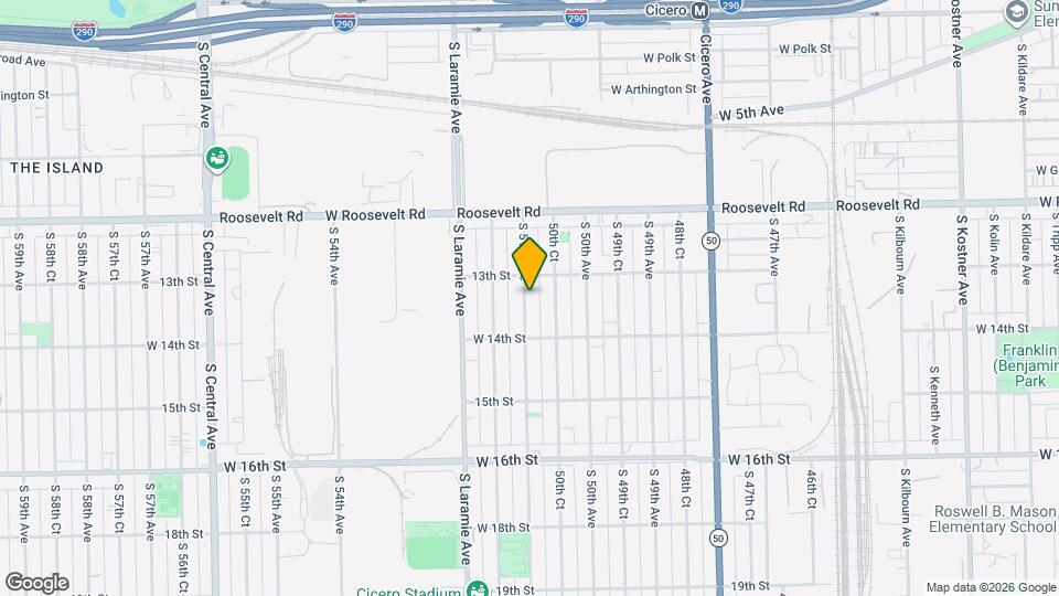1317 S 51st Ave Map and Location Details